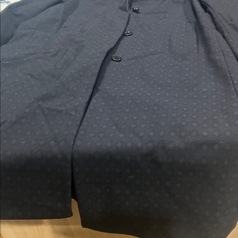 Theory Black Textured Shirt